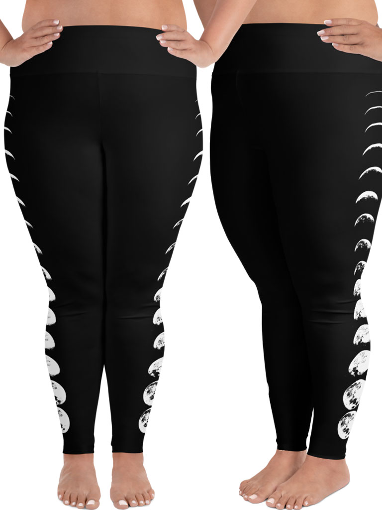 Moon Phases Leggings [PLUS] - ADD9.se