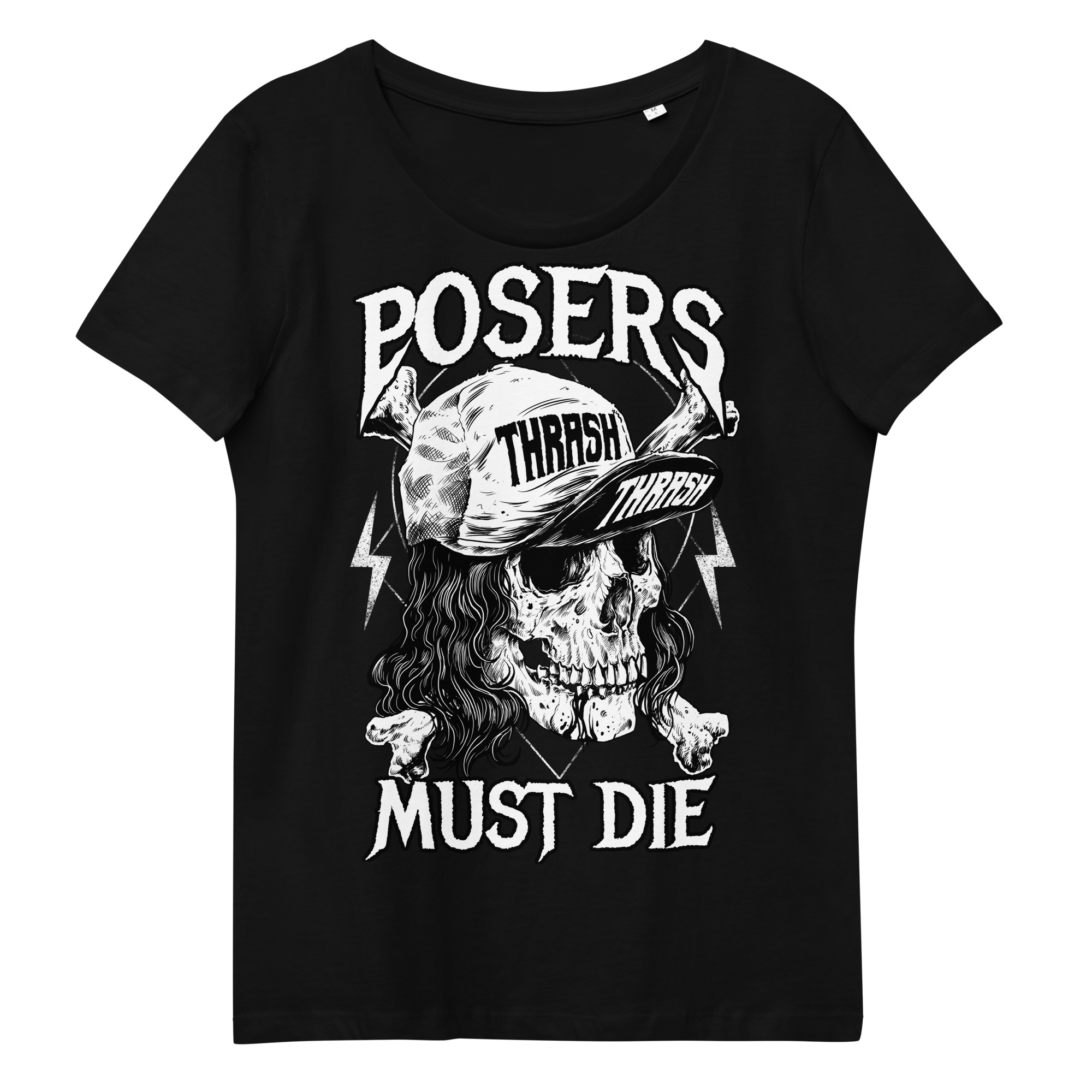 Posers Must Die Fitted T-shirt - ADD9.se