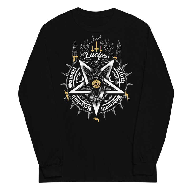 Lucifer Sigil Långärmad T-shirt