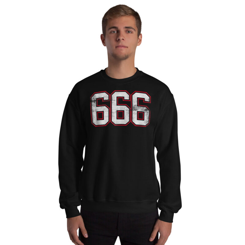 666 College Sweatshirt - Bild 3