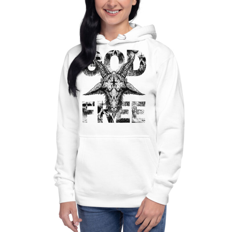 God Free Hoodie Vit - Bild 2