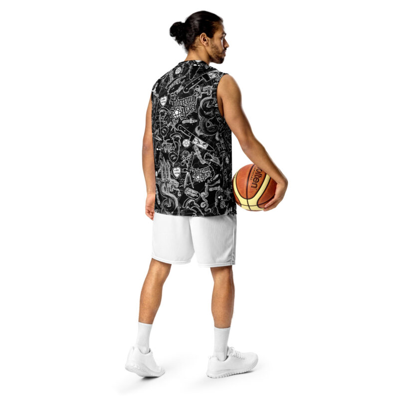 No Faith Basketball Jersey Svart - Bild 5