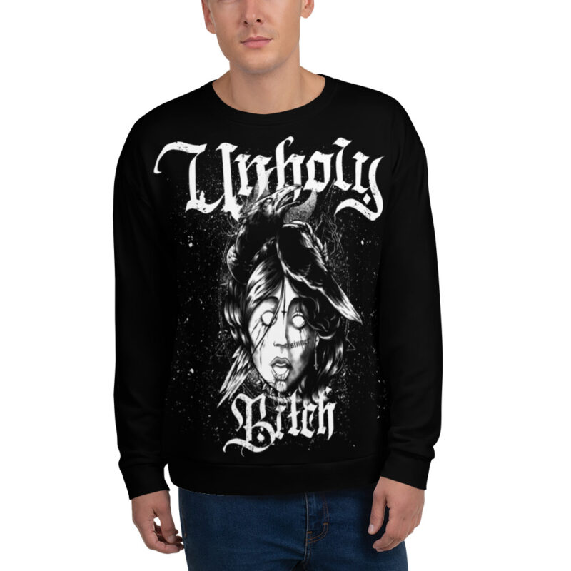 Unholy Bitch Premium Sweatshirt - Bild 8