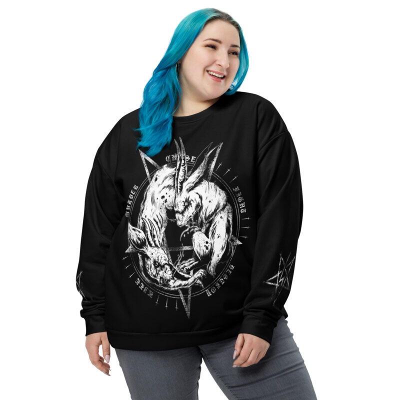 Death Bunnies Premium Sweatshirt - Bild 5