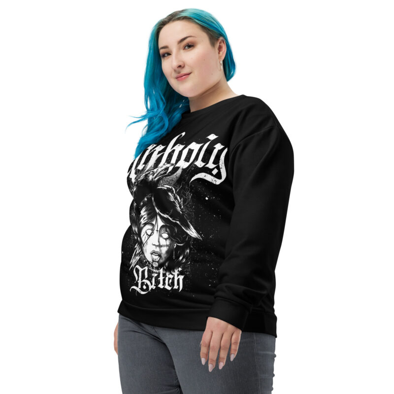 Unholy Bitch Premium Sweatshirt - Bild 6