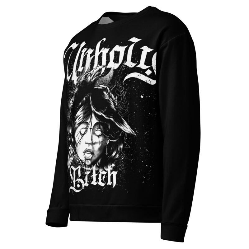 Unholy Bitch Premium Sweatshirt - Bild 2