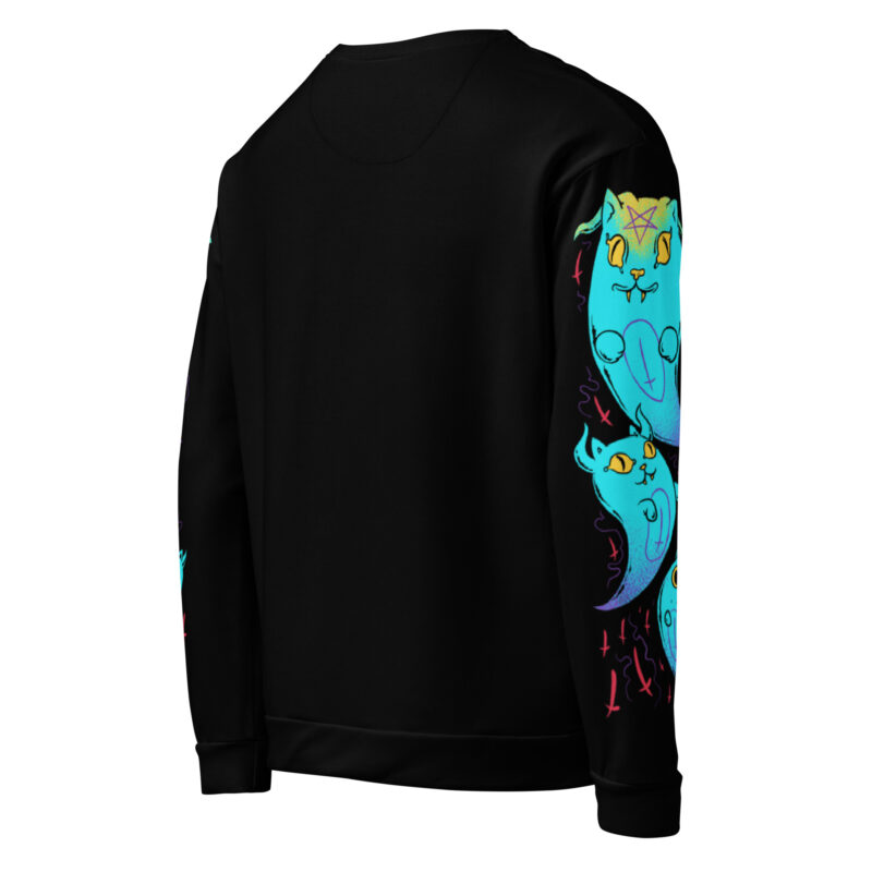 Meow To The Dead Premium Sweatshirt - Bild 3