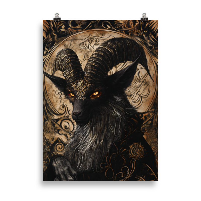 Satan Portrait Poster - Bild 3