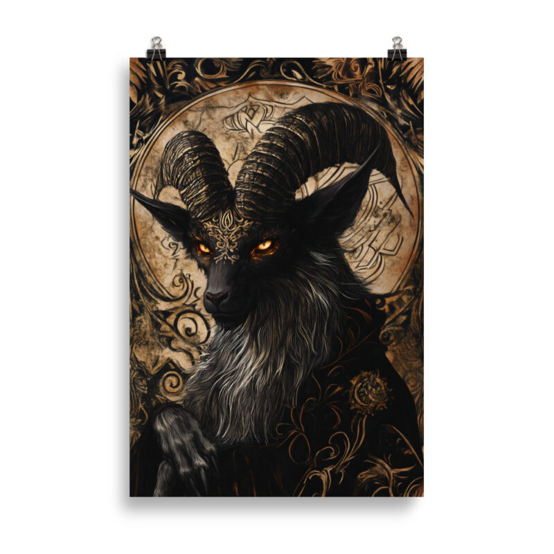 Satan Portrait Poster - Bild 2