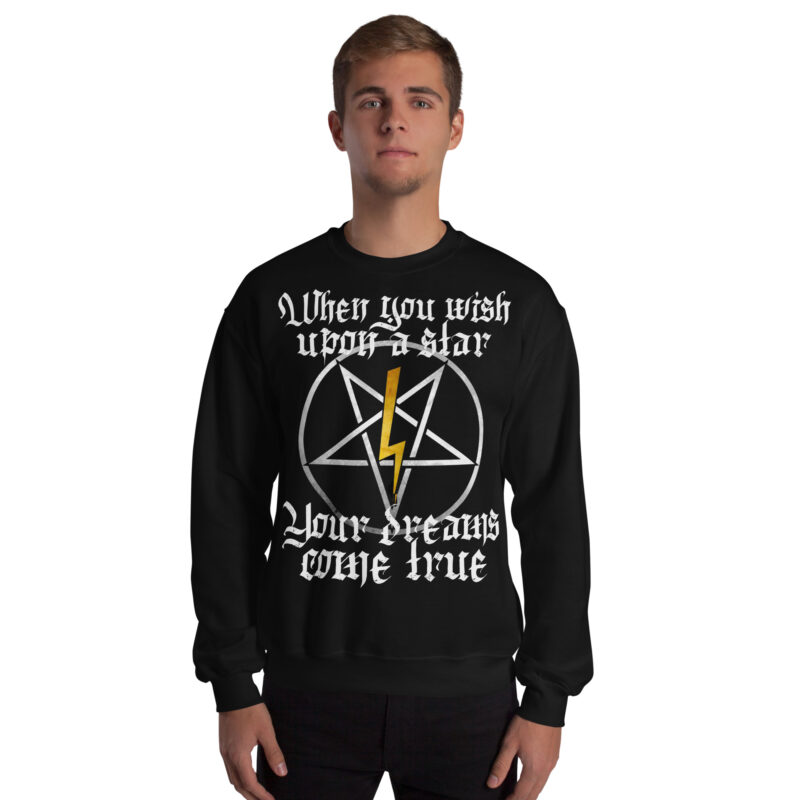 Dark Occult Star Sweatshirt - Bild 2