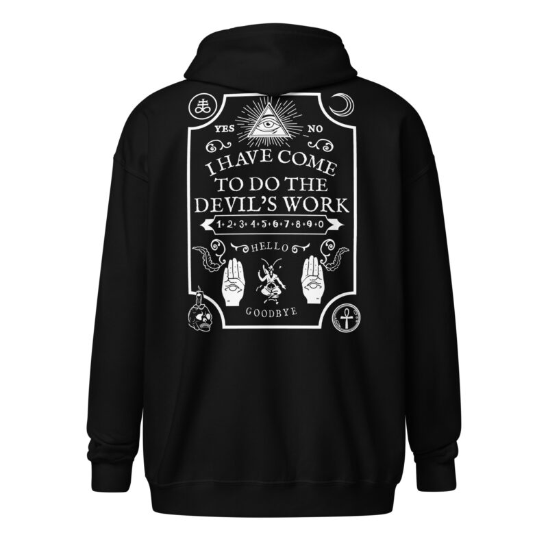 Devil's Work Zip Hoodie