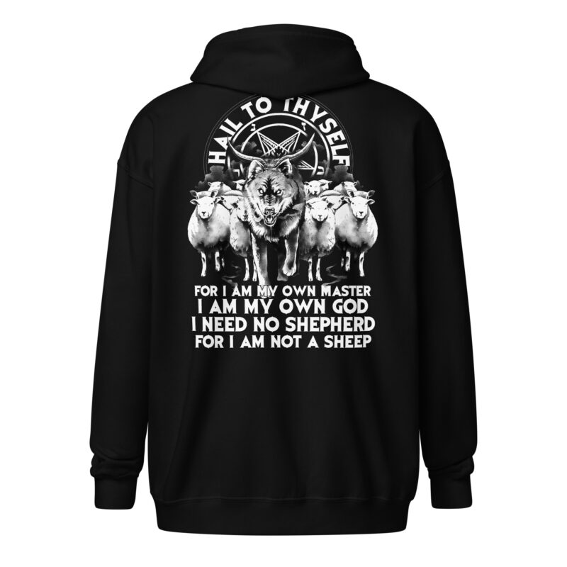 Hail To Thyself Zip Hoodie