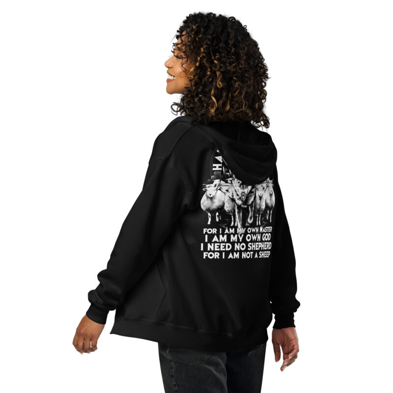 Hail To Thyself Zip Hoodie - Bild 3