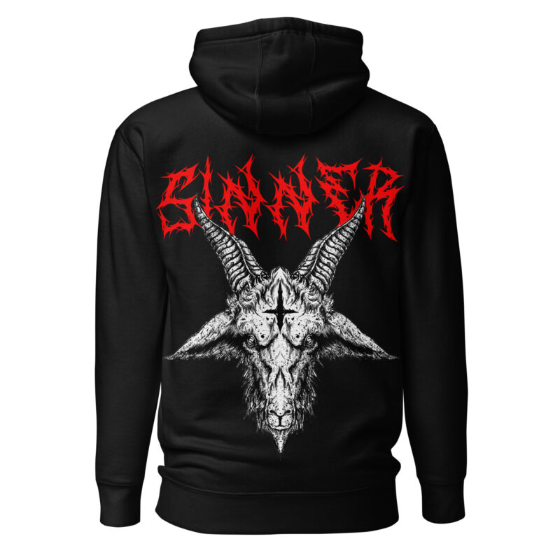 Goat Head Sinner Hoodie