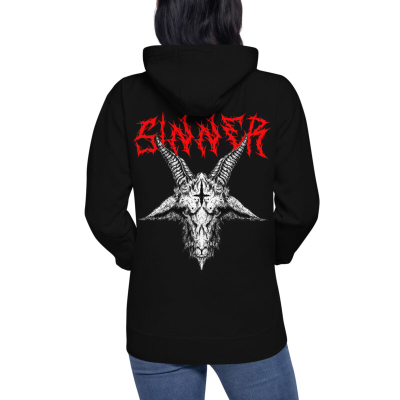 Goat Head Sinner Hoodie - Bild 2