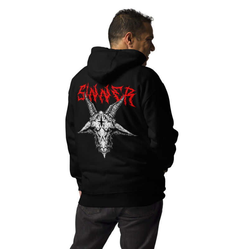 Goat Head Sinner Hoodie - Bild 3